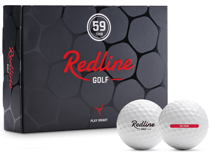 betaalbare urethane golfbal • Redline 59 Tour € 2,60 • gratis